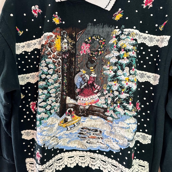Vintage Christmasy / Winter Crewneck - Picture 3 of 5